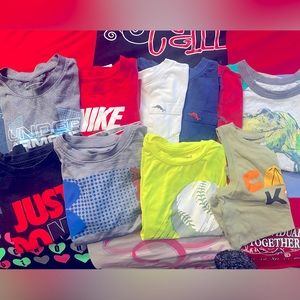 Boys shirts 5/6 Nike under Armour and Tommy Bahama